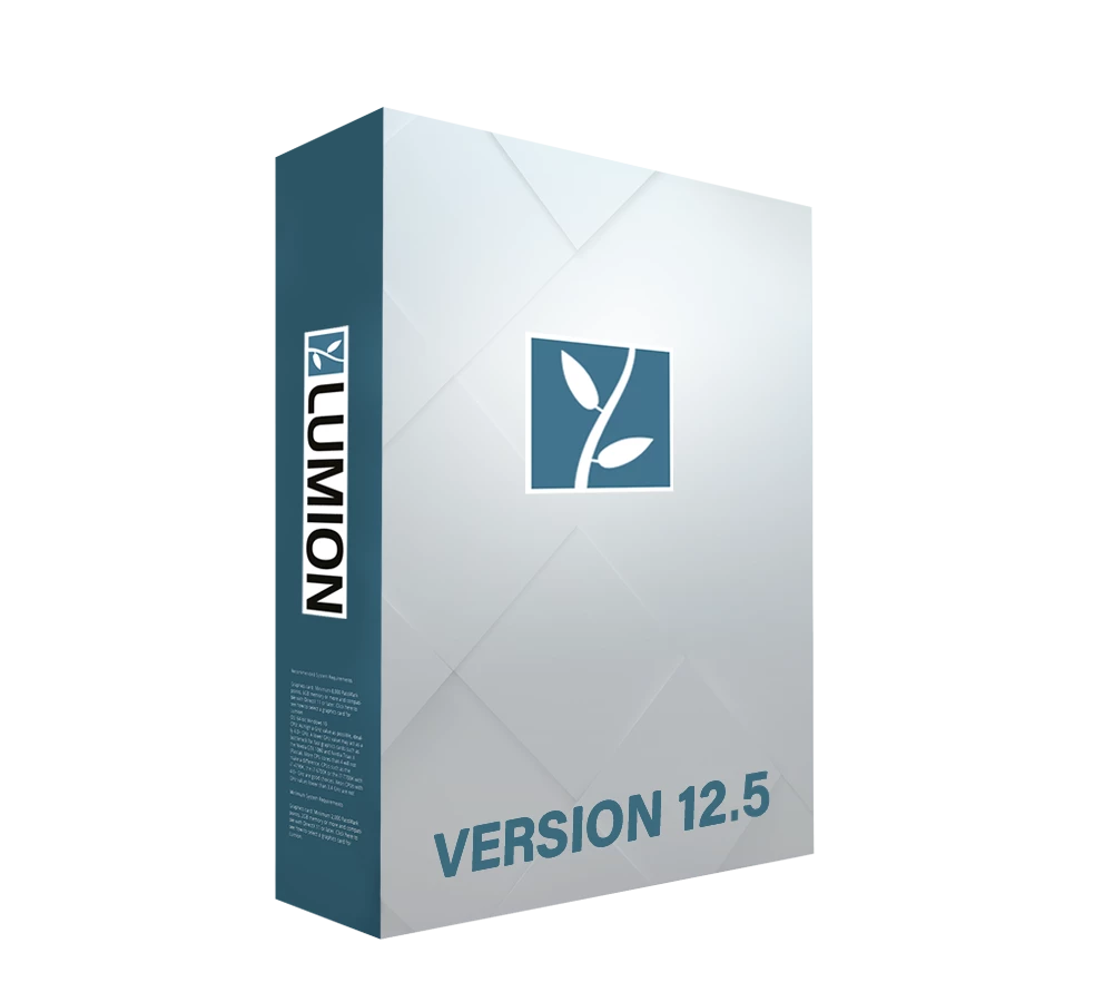 Software must have: Lumion Pro 12.5