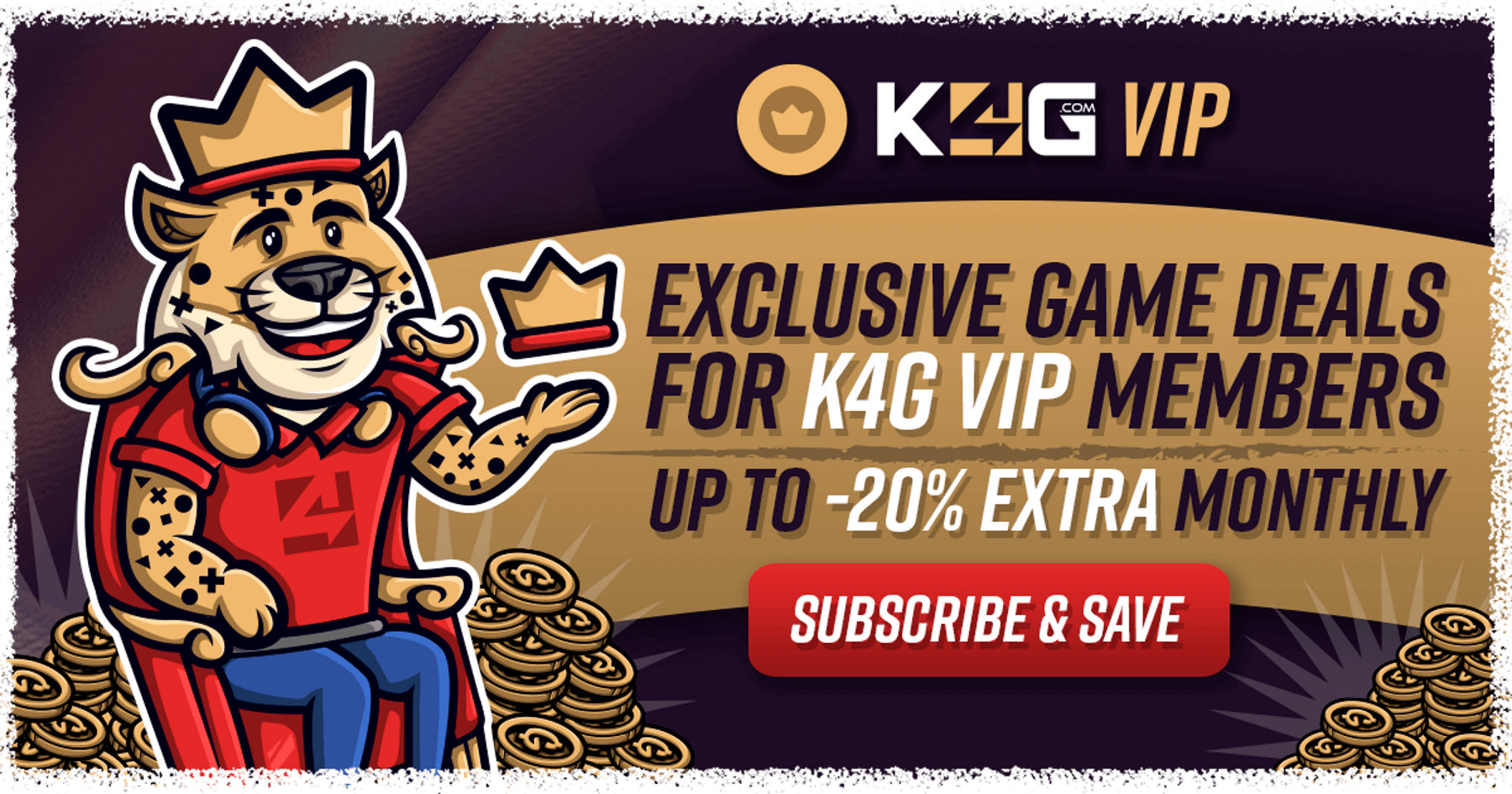 Introducing – K4G VIP membership
