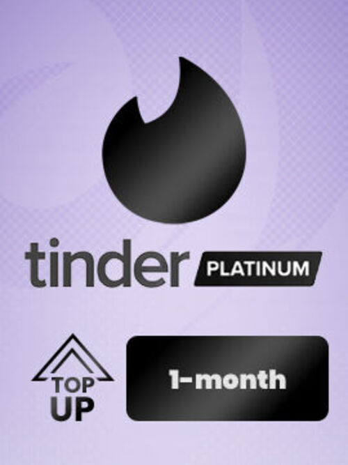 Tinder Platinum 1 Month Tinder Manual Top-Up