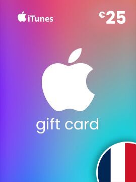 Apple ITunes Gift Card 25 EUR France ITunes CD Key