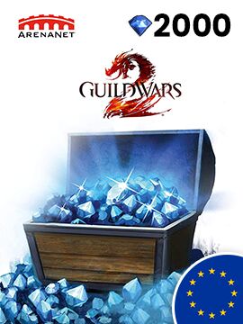 Guild Wars 2 GEM CARD 2 000 Gems Europe ArenaNet CD Key