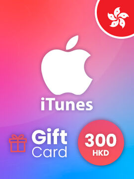 Apple iTunes Gift Card 300 HKD Hong Kong iTunes