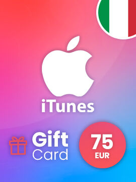 Apple iTunes Gift Card 75 EUR Italy iTunes