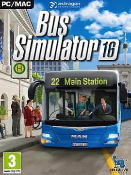 Bus Simulator 16 Standard Edition Europe Steam CD Key