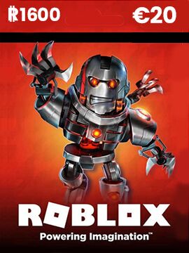 Roblox Card 20 EUR - 1600 Robux CD Key