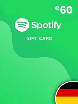 Spotify Gift Card 60 EUR Germany Spotify CD Key