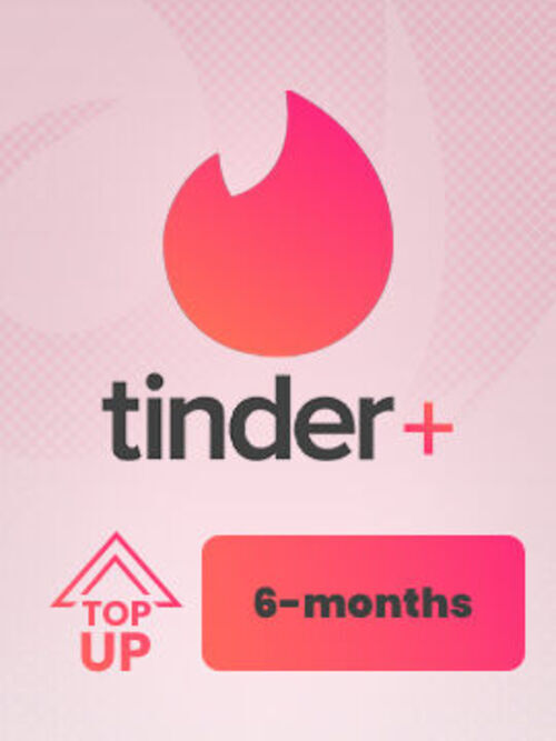 Tinder Plus 6 Months Tinder Manual Top-Up