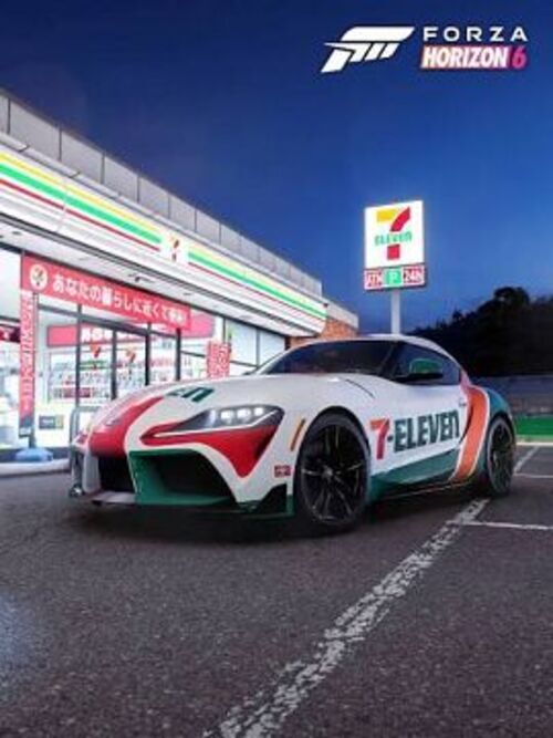 Forza Horizon 6 - Exclusive 2020 Toyota GR Supra 7 Eleven Edition Car PS/XBOX Series X|S CD Key