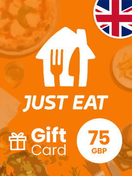 Just Eat Gift Card 75 GBP United Kingdom Just Eat CD Key
