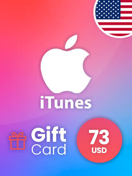 Apple iTunes Gift Card 73 USD United States iTunes
