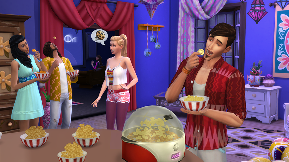 The Sims 4: Movie Hangout Stuff! Origin CD Key