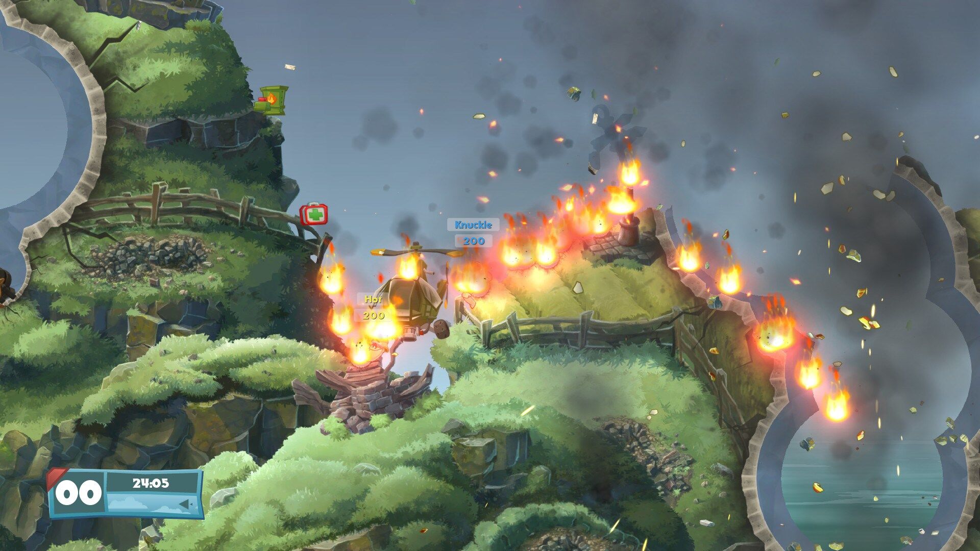 Worms Battlegrounds + Worms W.M.D Turkey XBOX One/Series X|S