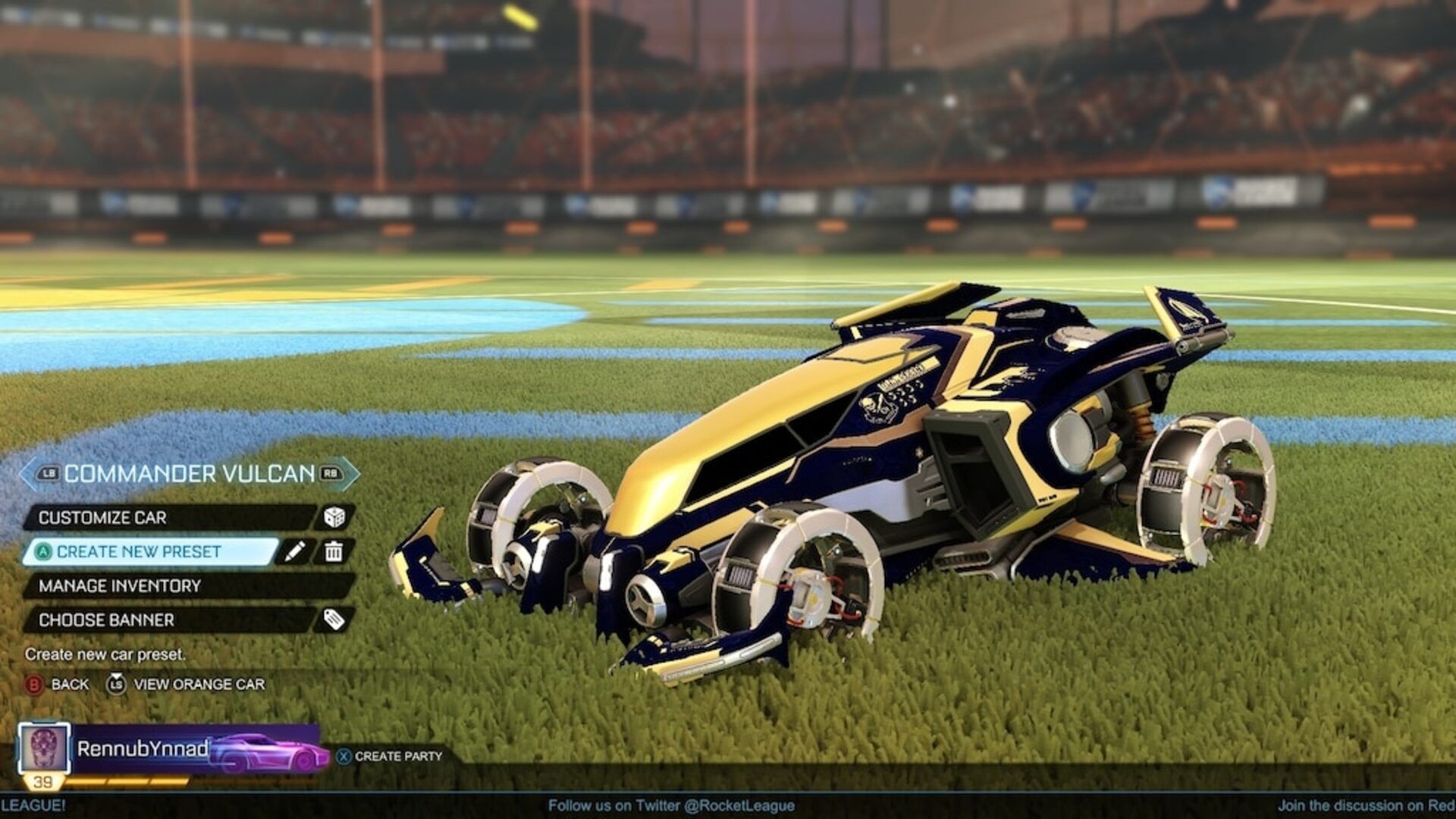 Rocket League - Vulcan Steam Gift