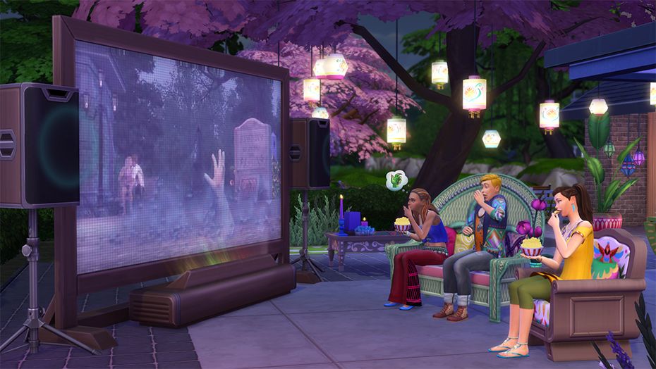 The Sims 4: Movie Hangout Stuff! Origin CD Key