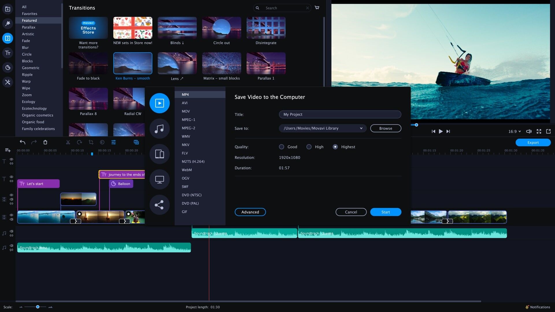 Movavi Video Editor Plus 2020