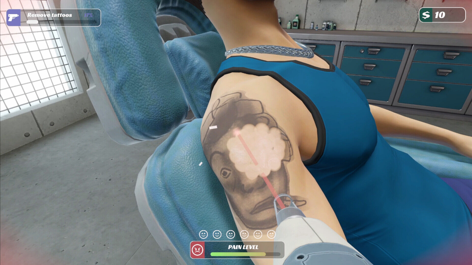 Tattoo Removal Simulator
