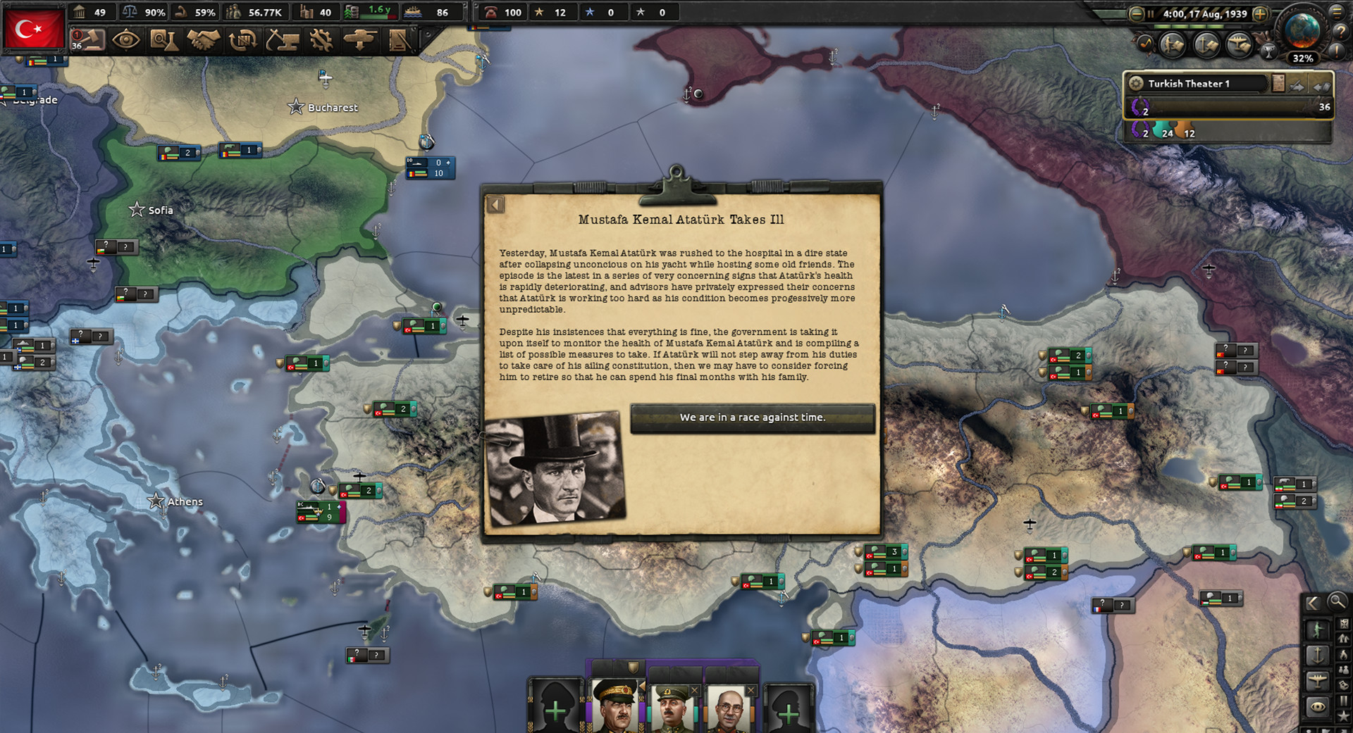 Hearts Of Iron IV: Battle For The Bosporus Steam CD Key