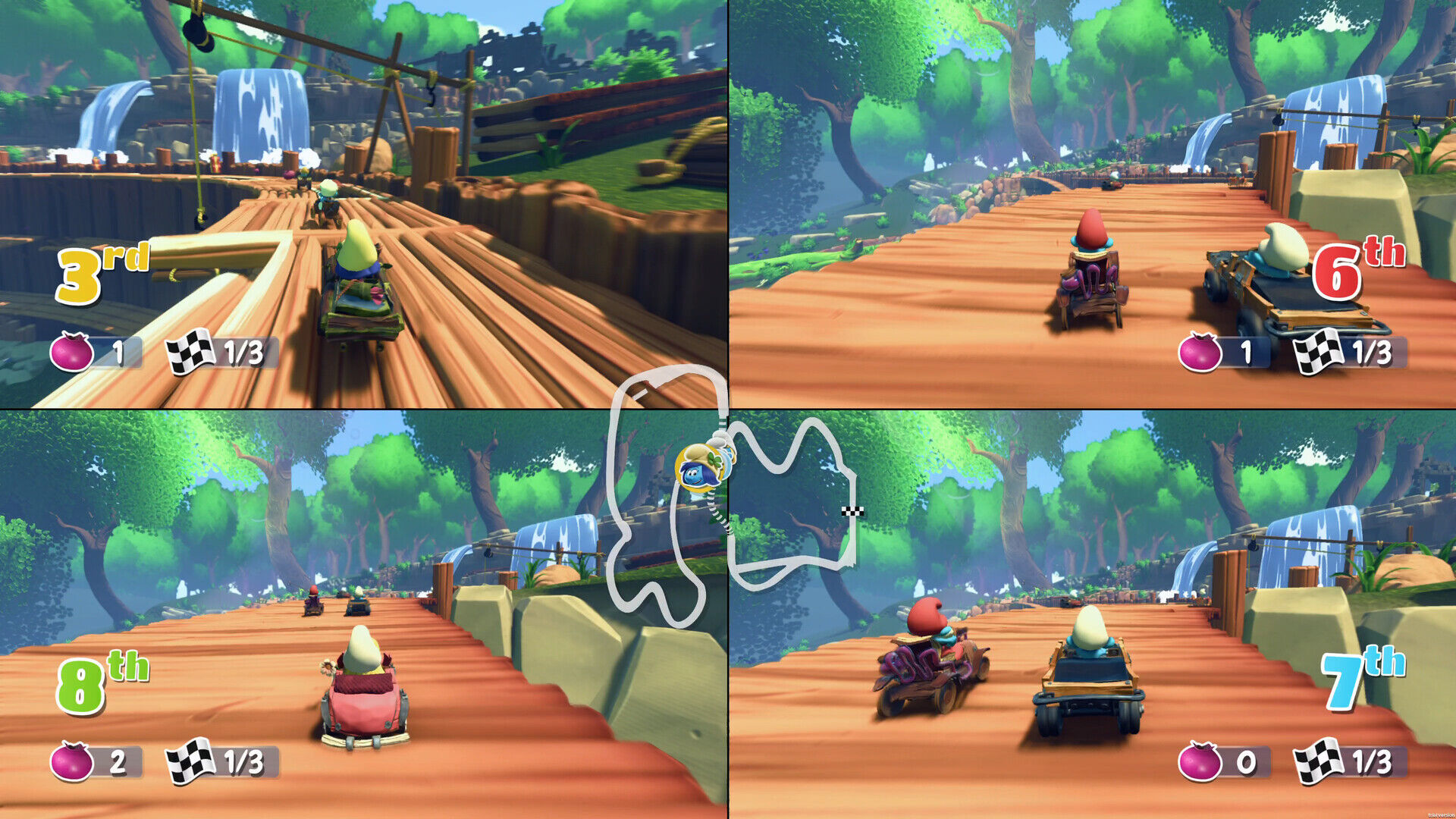 Smurfs Kart Argentina XBOX One/Series X|S