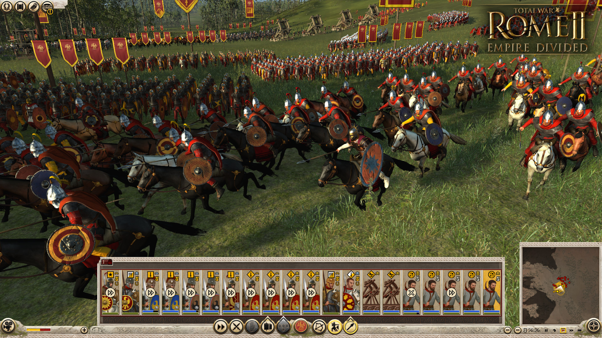 Total War: ROME II - Empire Divided Campaign Pack Steam CD Key