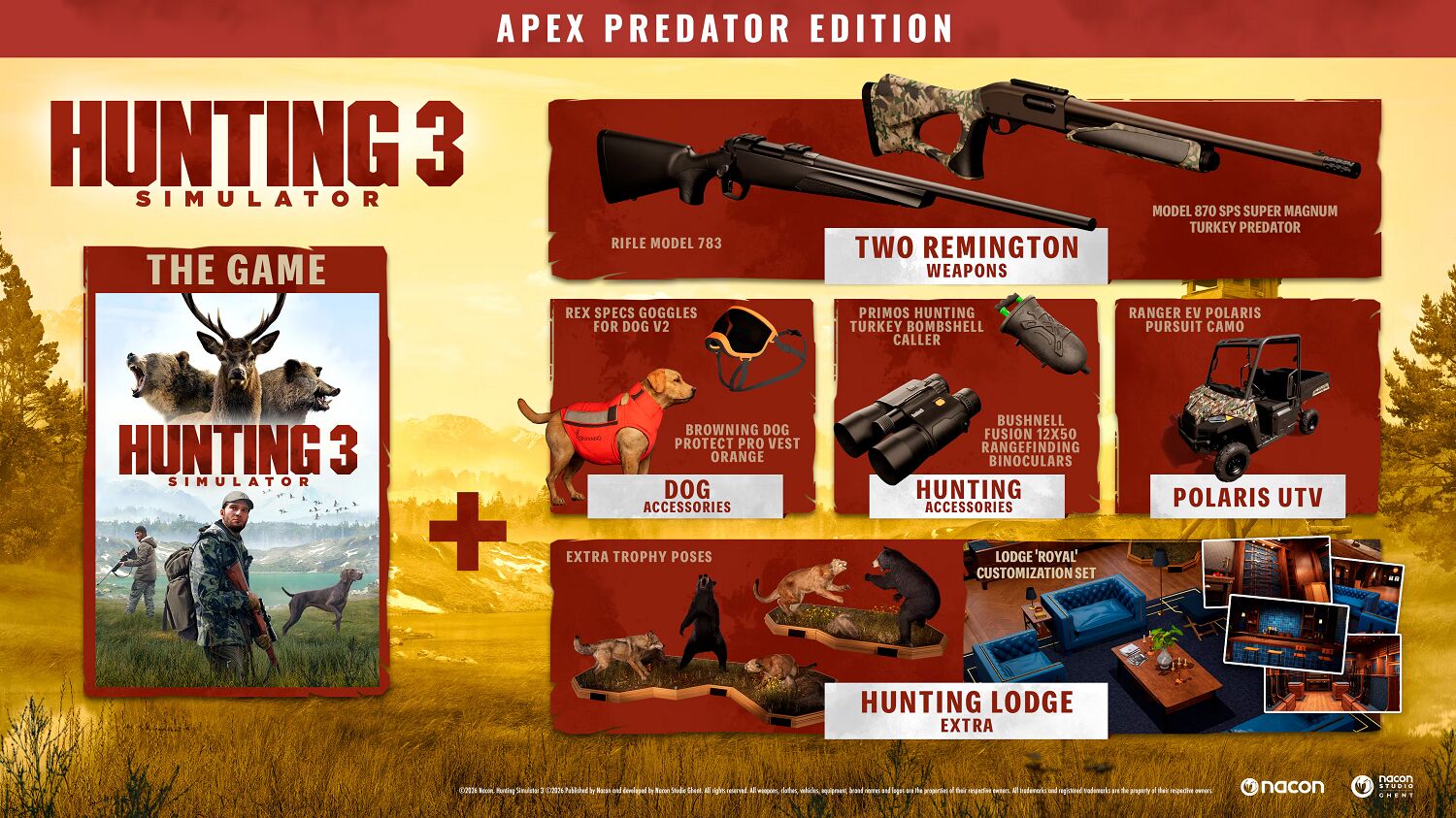 Hunting Simulator 3 - Apex Predator Pack PRE-ORDER
