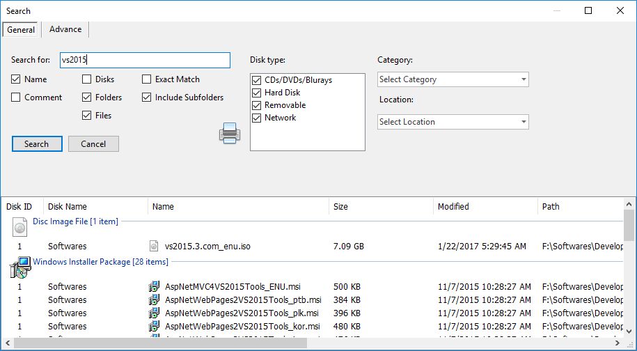 RBSoft: Easy Disk Catalog Maker RBSoft