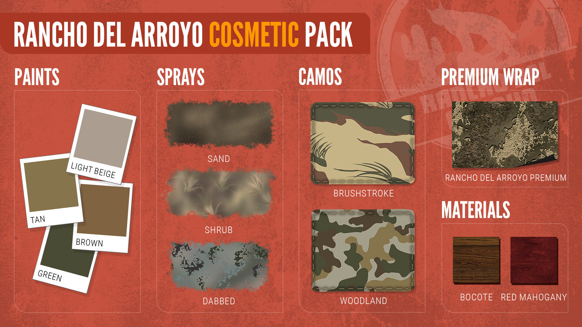 theHunter: Call of the Wild - Rancho del Arroyo Cosmetic Pack Steam CD Key Time Limited Activation