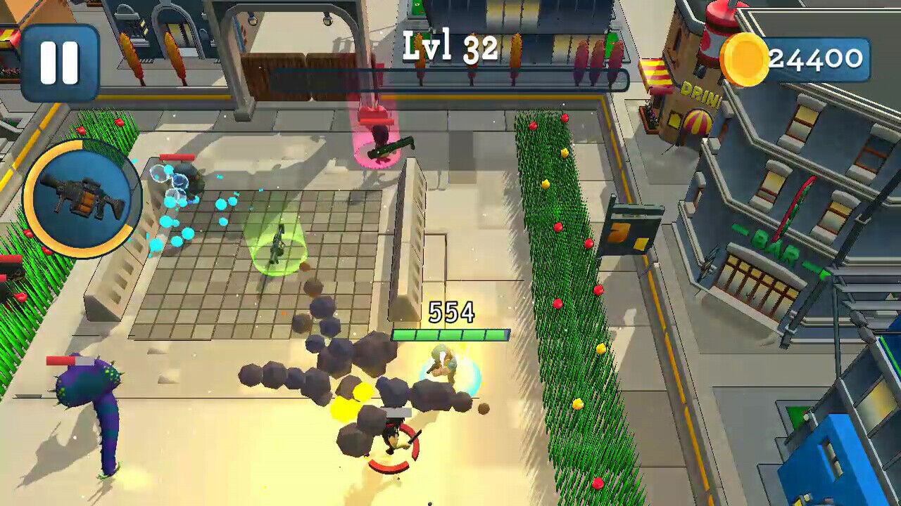 Rogue City: Casual Top Down Shooter
