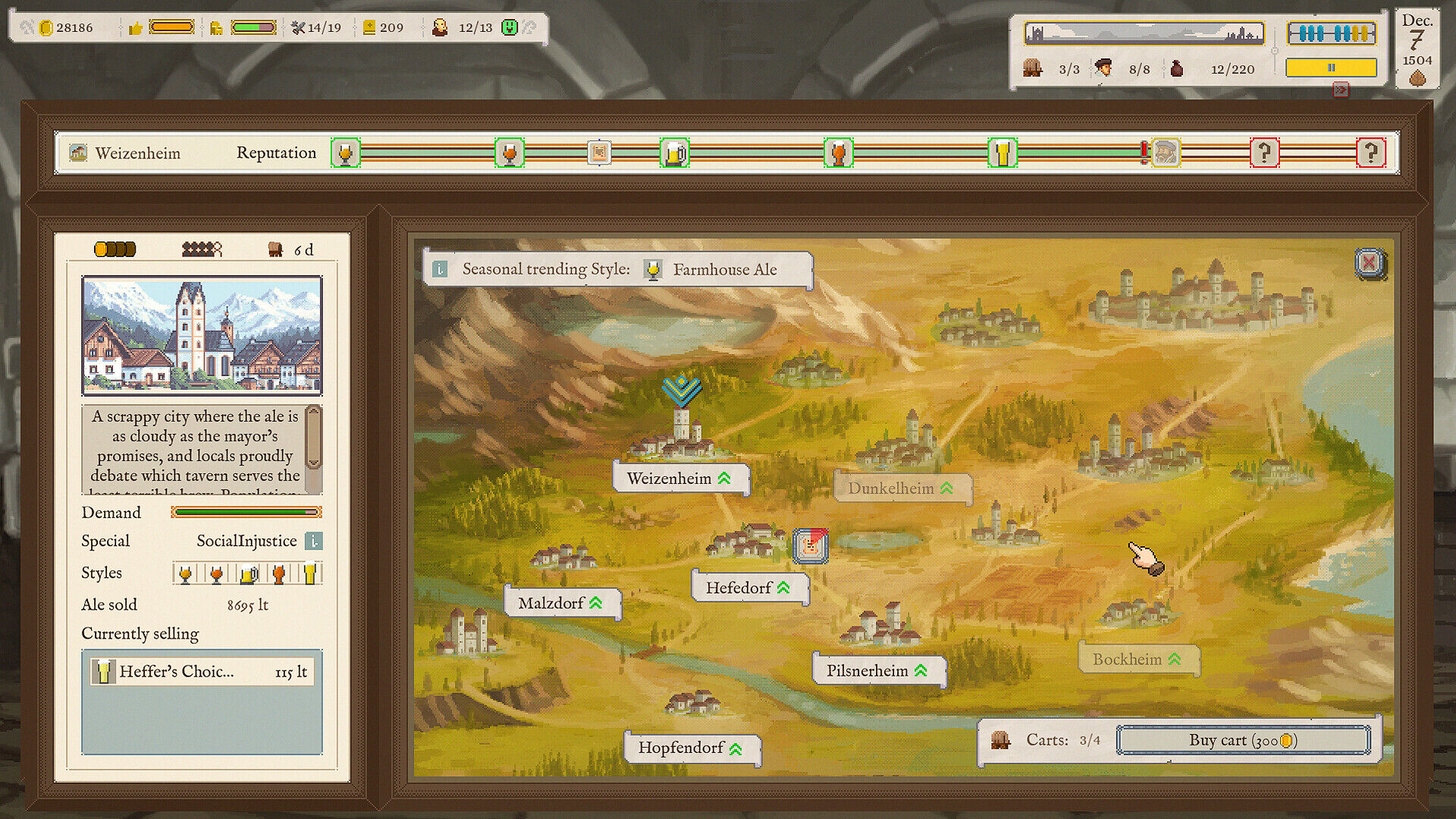 Ale Abbey - Monastery Brewery Tycoon