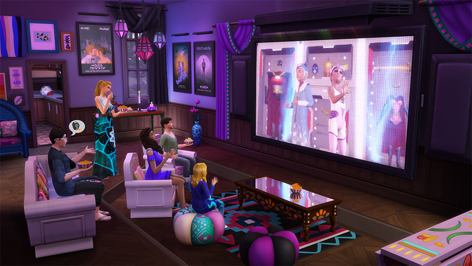 The Sims 4: Movie Hangout Stuff! Origin CD Key