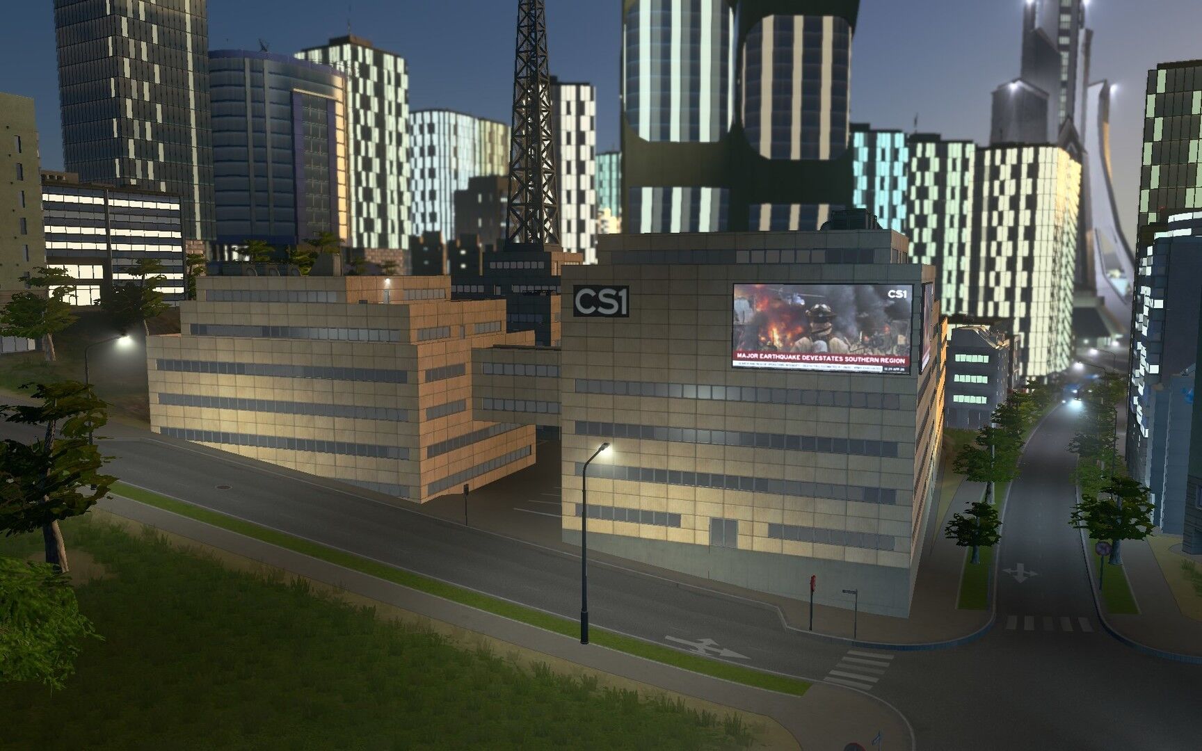 Cities: Skylines - Content Creator Pack: High-Tech Buildings Steam CD Key