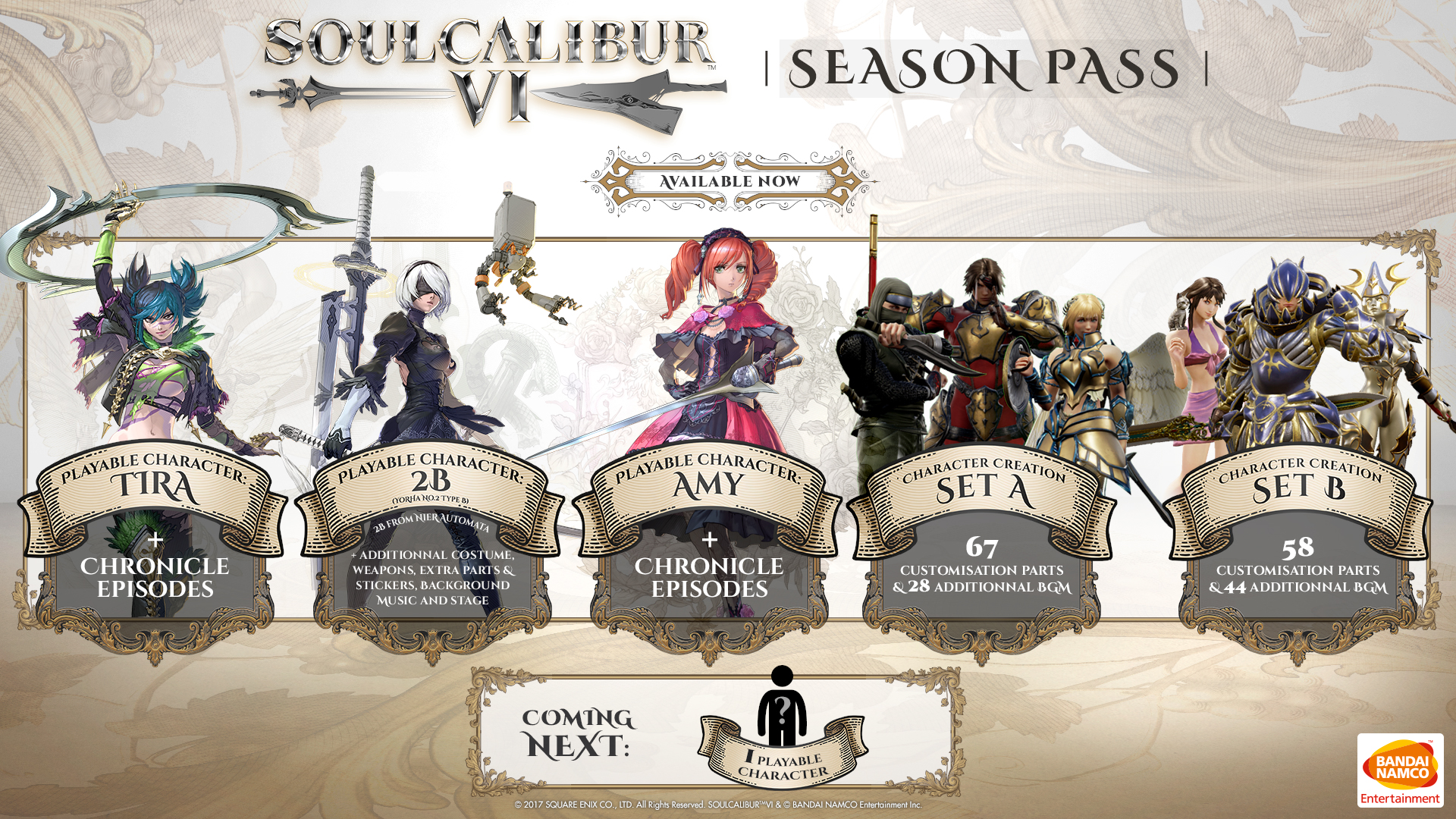 SOULCALIBUR VI Season Pass RU/CIS Steam CD Key