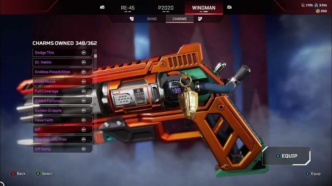Apex Legends - Gilded Fortunes Charm XBOX One/Series X|S
