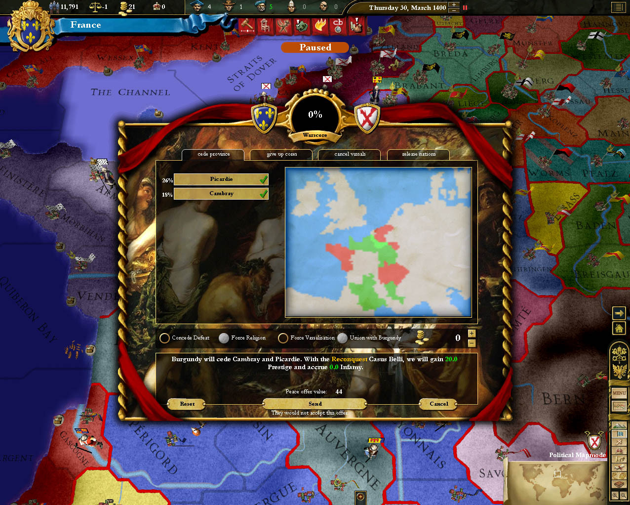 Europa Universalis III: Heir To The Throne Steam CD Key