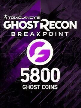 Ghost Recon Breakpoint 5800 Ghost Coins XBOX One CD Key