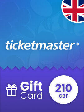 Ticketmaster Gift Card 210 GBP United Kingdom Ticketmaster CD Key