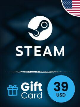 Steam Gift Card 39 USD United States Steam CD Key