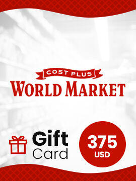 Cost‑Plus World Market Gift Card 375 USD United States World Market CD Key
