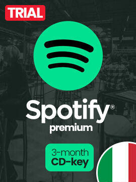 Spotify Premium Trial 3 Months Italy (NEW ACCOUNTS ONLY) Spotify CD Key