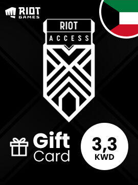 Riot Access Gift Card 3.3 KWD Kuwait Riot CD Key
