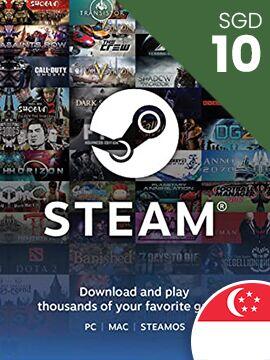 Steam Gift Card 10 SGD Singapore Steam CD Key