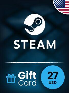 Steam Gift Card 27 USD United States Steam CD Key
