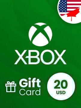 XBOX Live Gift Card 20 USD North America XBOX Live CD Key