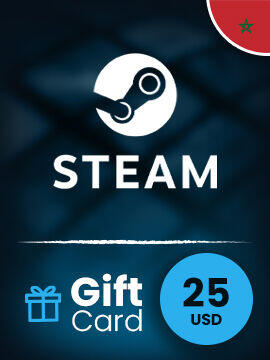 Steam Gift Card 25 USD Morocco Steam CD Key