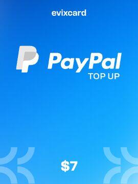 EvixCard PayPal Gift Card 7 USD by EvixCard CD Key