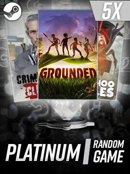 5x Platinum Random Steam Games