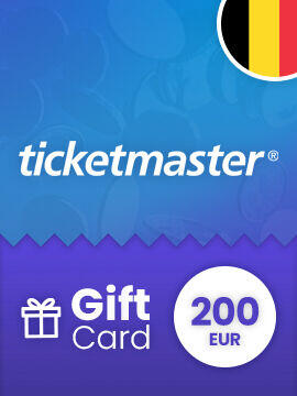 Ticketmaster Gift Card 200 EUR Belgium Ticketmaster CD Key