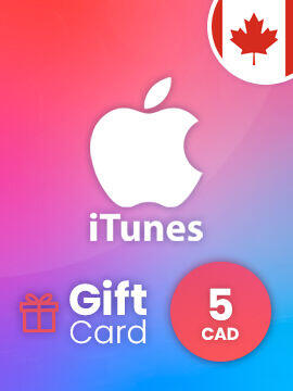 Apple iTunes Gift Card 5 CAD Canada iTunes CD Key
