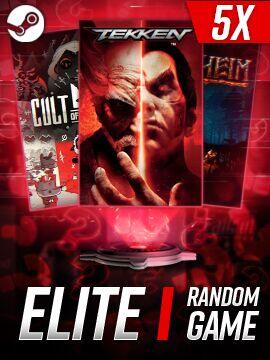 5x Elite Random Steam Games
