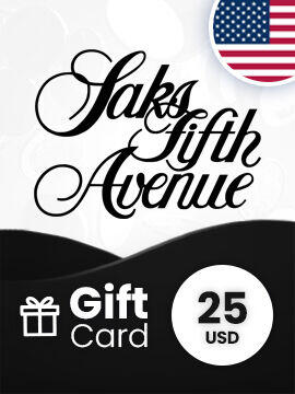 Saks Fifth Avenue Gift Card 25 USD United States Saks Fifth Avenue CD Key