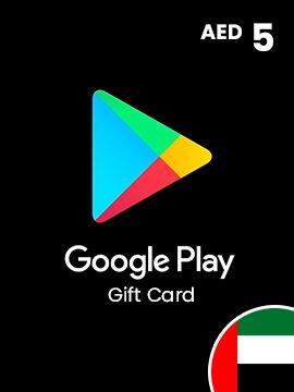 Google Play Gift Card 5 AED United Arab Emirates Google Play CD Key